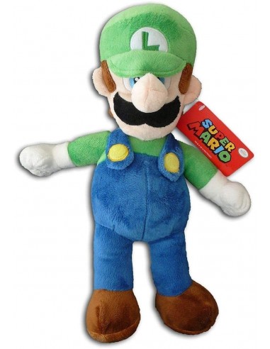 PELUCHE Super Mario Luigi 35 cm