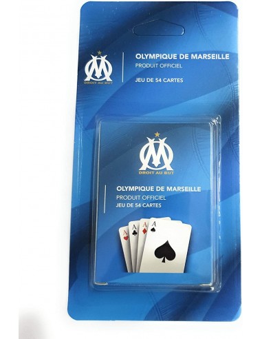 Jeu de 54 cartes Oympique de Marseille