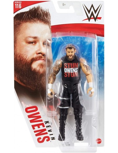 WWE figurine articulée de catch, Kevin Owens en tenue de combat