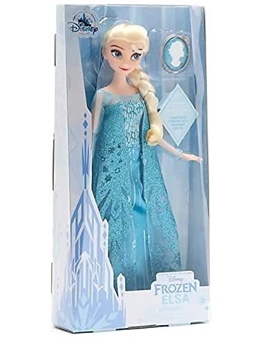 Poupée La Reine des Neiges Elsa avec pendentif