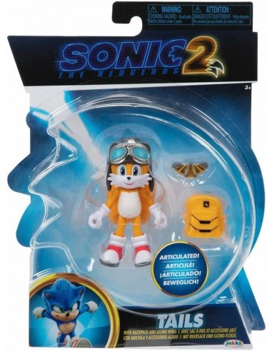 Figurine Sonic Articulée Tails the Hedgehog 2