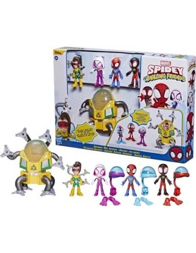 Spiderman,spidey playset aventure sous marine