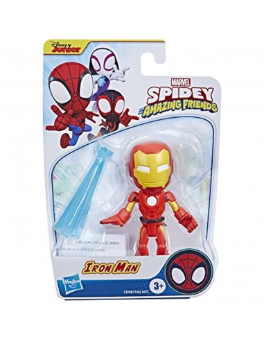 Figurine Spiderman Iron man 10 cm