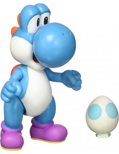 Figurine super Mario Yoshi bleu