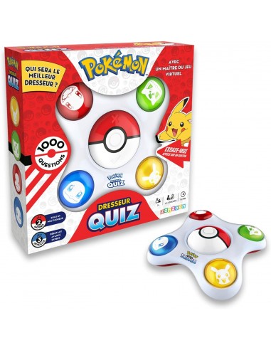 Pokémon - Dresseur Quiz - Quiz connaissances 100% Pokémon - Jeu électronique interactif