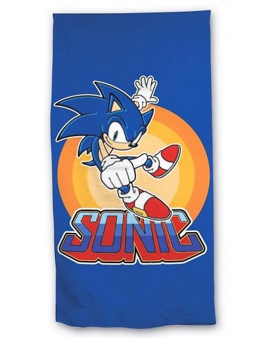 Sonic Drap de plage ou serviette de bain