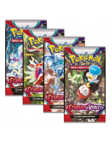 Booster SV01 Pokémon Écarlate et Violet (Modèles aléatoires)