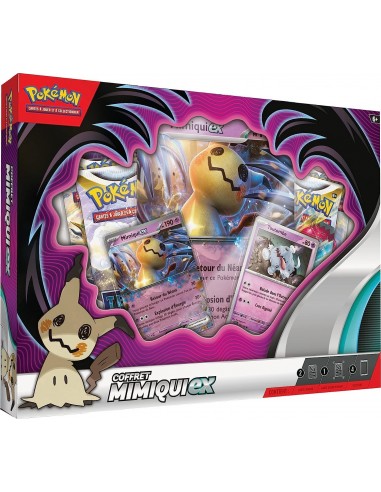 Coffret carte pokémon Mimiqui-ex