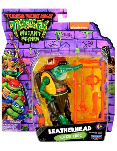 Figurine Tortue Ninja Mutant leatherhead rocking croc