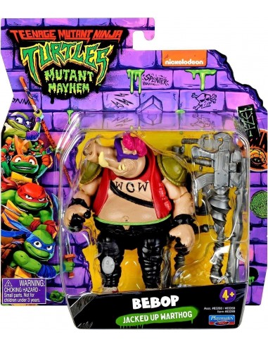 Figurine Tortue Ninja Mutant bebop jacked up warthoh