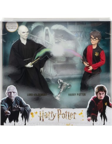 Harry Potter Coffret poupées articulées Voldemort et Harry Potter