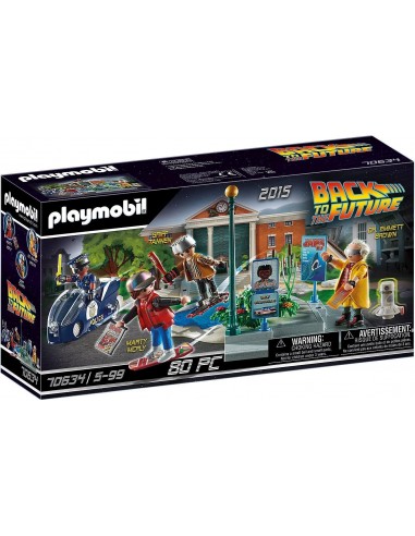 Playmobil 70634 Back Future Partie II Course Hoverboard- Back to The Futur- Retour vers Le Futur- Course Hoverboard