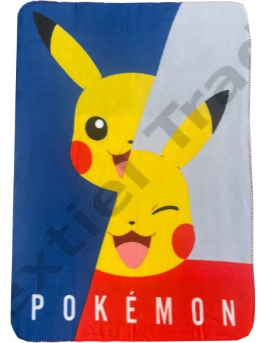 Plaid polaire Pokemon Pikachu