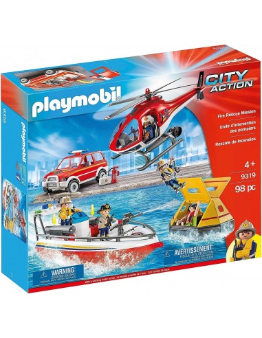 Playmobil City Action - Unité d'intervention des pompiers 9319