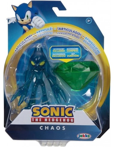 Figurine Sonic The Hedgehog Figurine chaos avec émeraude