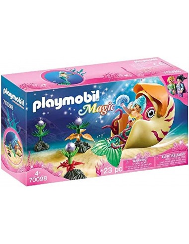 Playmobil Sirène avec escargot 70098