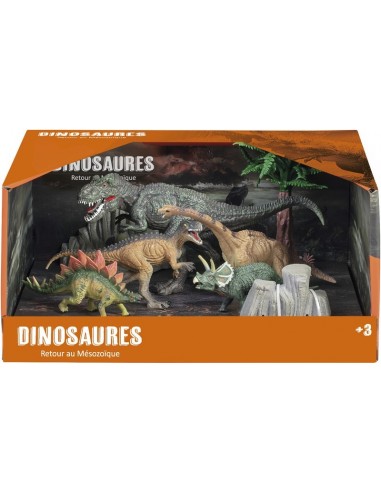 Coffret Dinosaures retour au Mésozoique