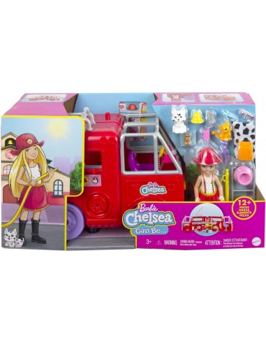 Barbie camion de pompiers de Chelsea