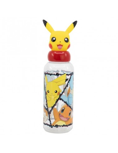 Bouteille Pokémon pikachu en 3D