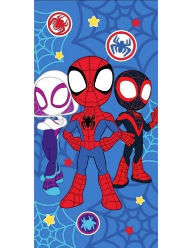 Serviette de plage Spiderman spidey en coton