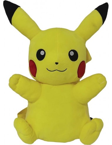 Peluche sac à dos Pokemon Pikachu 35 cm