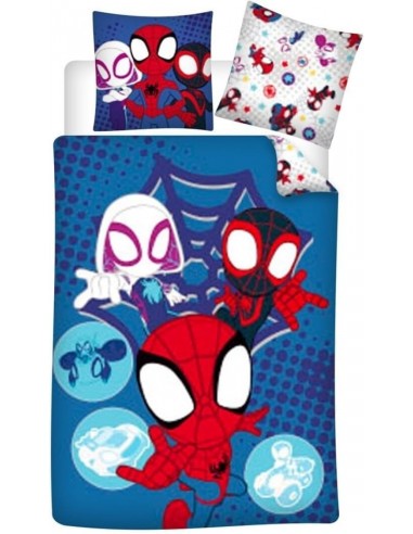 Housse de couette Spiderman-spidey réversible