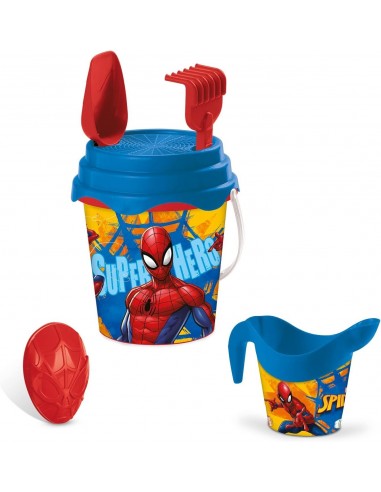 Seau de plage spiderman garni