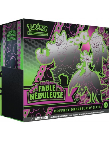 Pokémon Coffret Dresseur d’élite Écarlate et Violet – Fable Nébuleuse