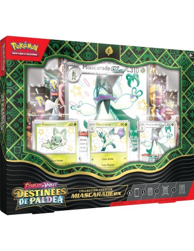 Pokémon Collection Premium Écarlate et Violet – Destinées de Paldea – Miascarade-ex