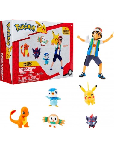 Pokemon pack de 6 figurines