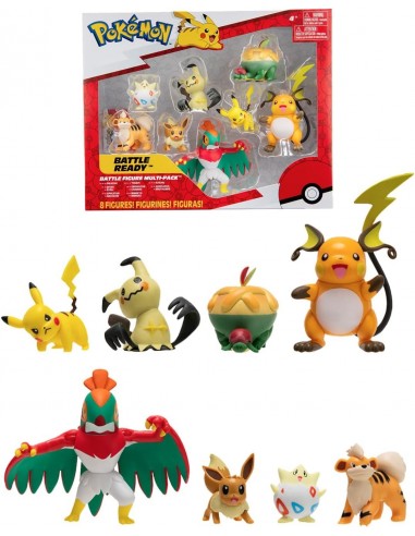 Pokemon Pack de 8 figurines