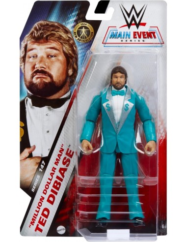 Figurine WWE de 15,2 cm de collection Million dollar man Ted Dibiase