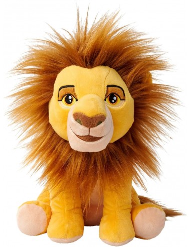 Peluche roi lion Mufasa 25 cm