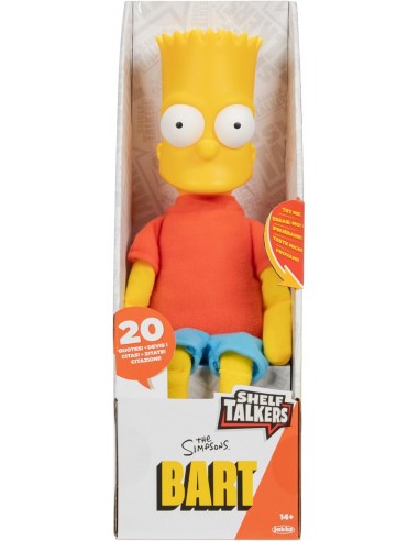 Peluche parlante Bart 30 cm-20 phrases