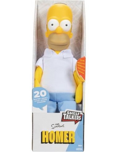 Peluche parlante Homer 30 cm-20 phrases