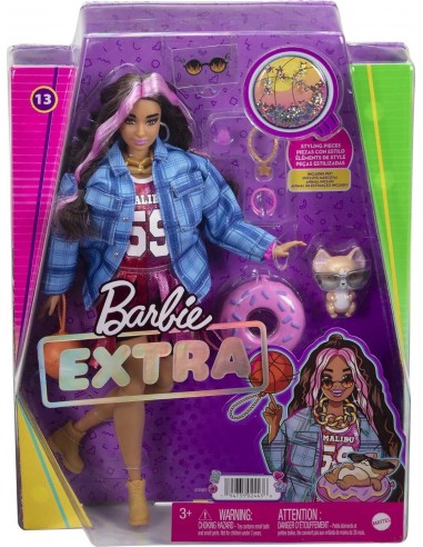 Coffret poupée Barbie extra Basketball Jersey