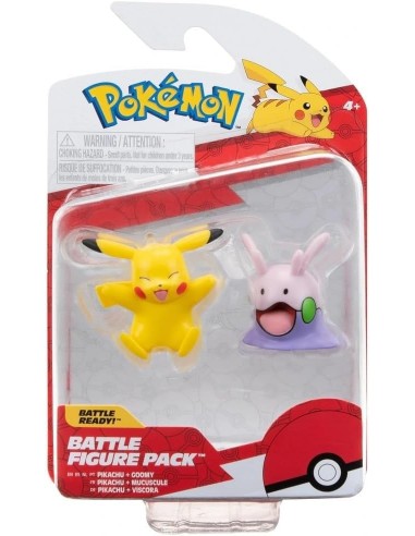 Pokemon Pack de 2 figurines Pikachu-Mucuscule