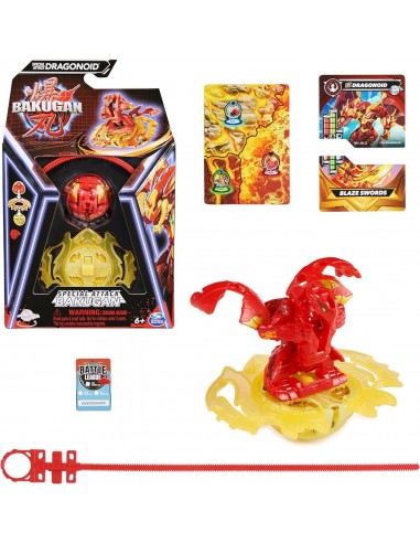 1 Bakugan spécial attak - 1 Anneau De Combat 1 Lanceur 3 Cartes - Modèle Aléatoire