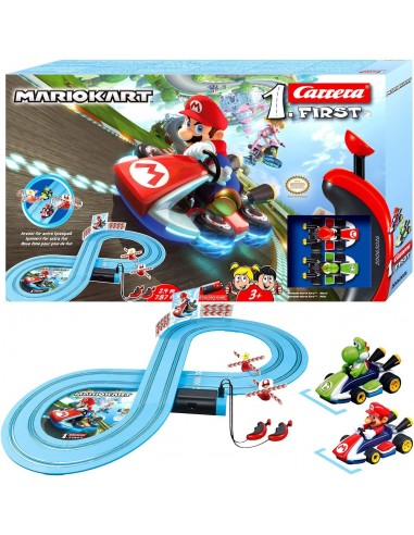 Circuit de course Carrera First Mario et Yoshi, 2,4 m