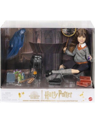 Coffret Harry Potter avec poupée articulée Hermione Granger