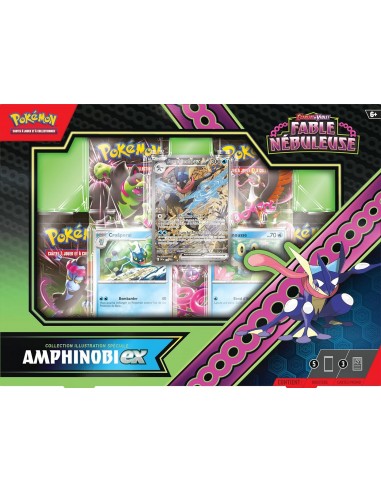 Pokémon - Coffret 5 Boosters  EV6.5 Ecarlate et Violet - Fable Nébuleuse