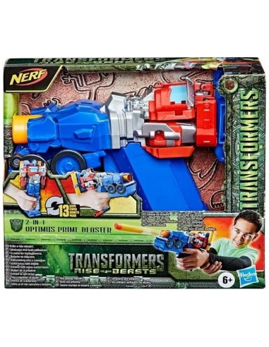 Figurine Transformers Rise Of The Beasts Blaster Optimus Prime 2 En 1