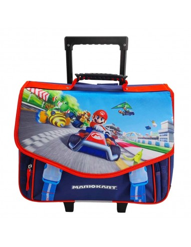 Cartable à roulettes 41 cm Mario