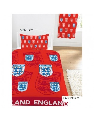 HOUSSE DE COUETTE ANGLETERRE rouge