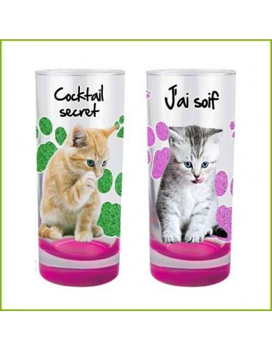 VERRES CHATS