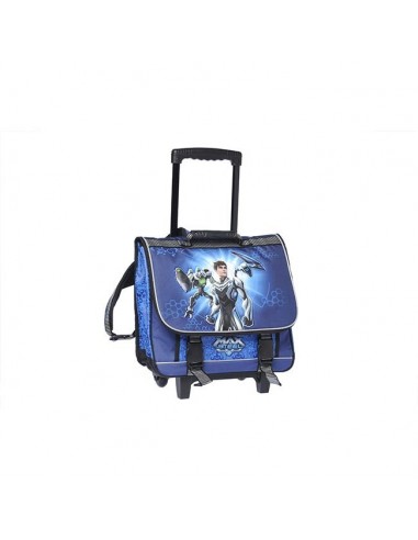 CARTABLE A ROULETTES MAX STEEL