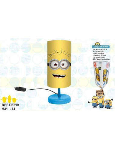 LAMPE DE CHEVET LES MINIONS JAUNE