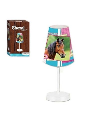 LAMPE DE CHEVET CHEVAL