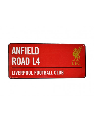 PLAQUE DE RUE LIVERPOOL FC