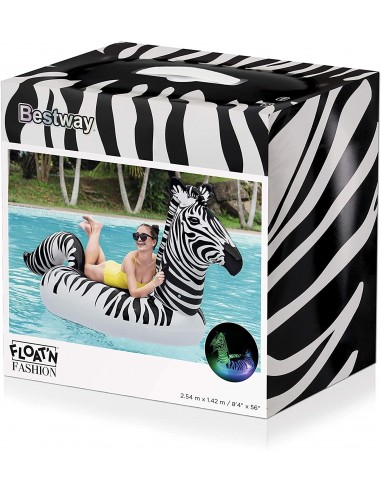 ZEBRE GONFLABLE LUMINEUX